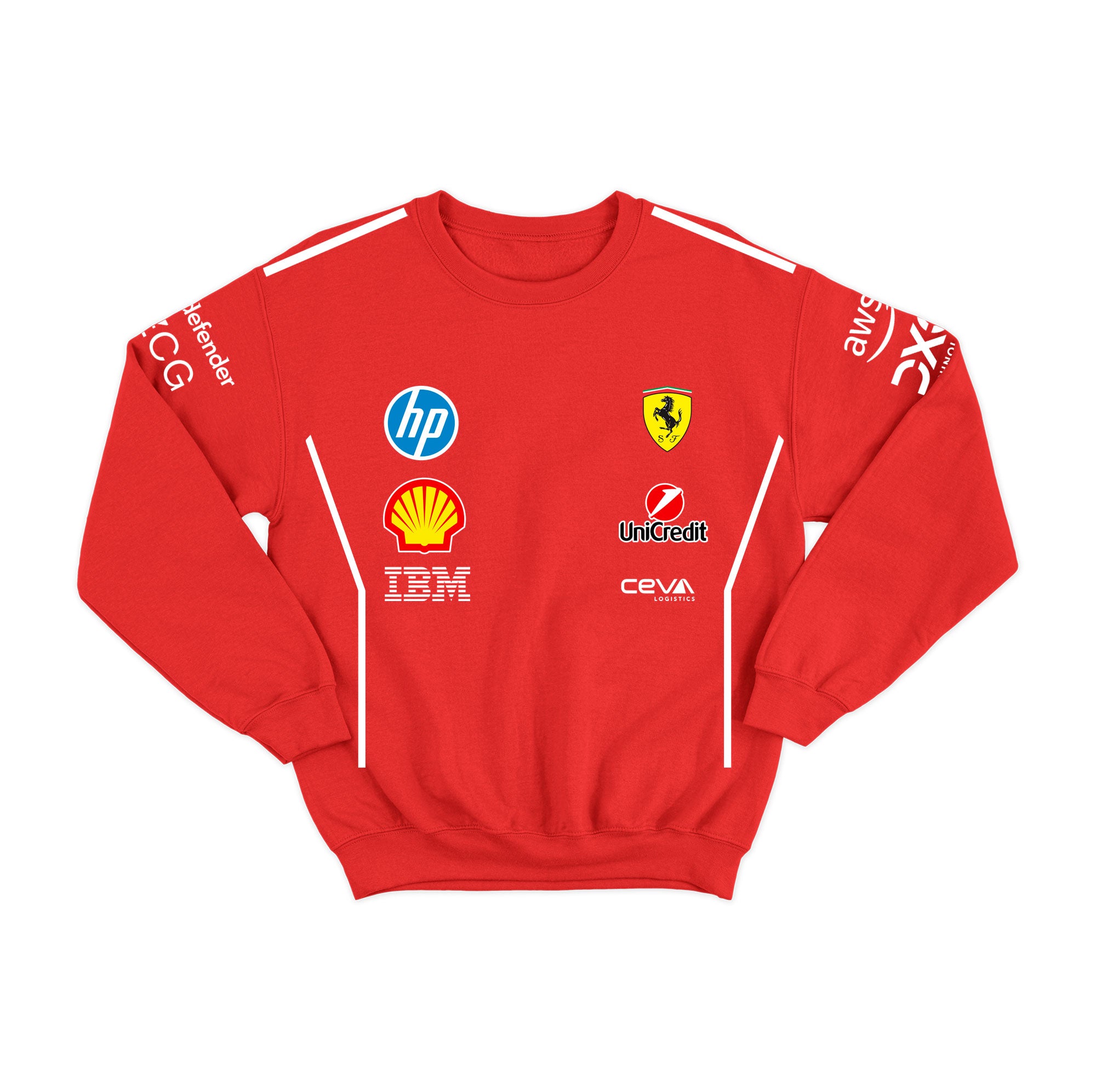Moletom Ferrari 2025 Vermelho