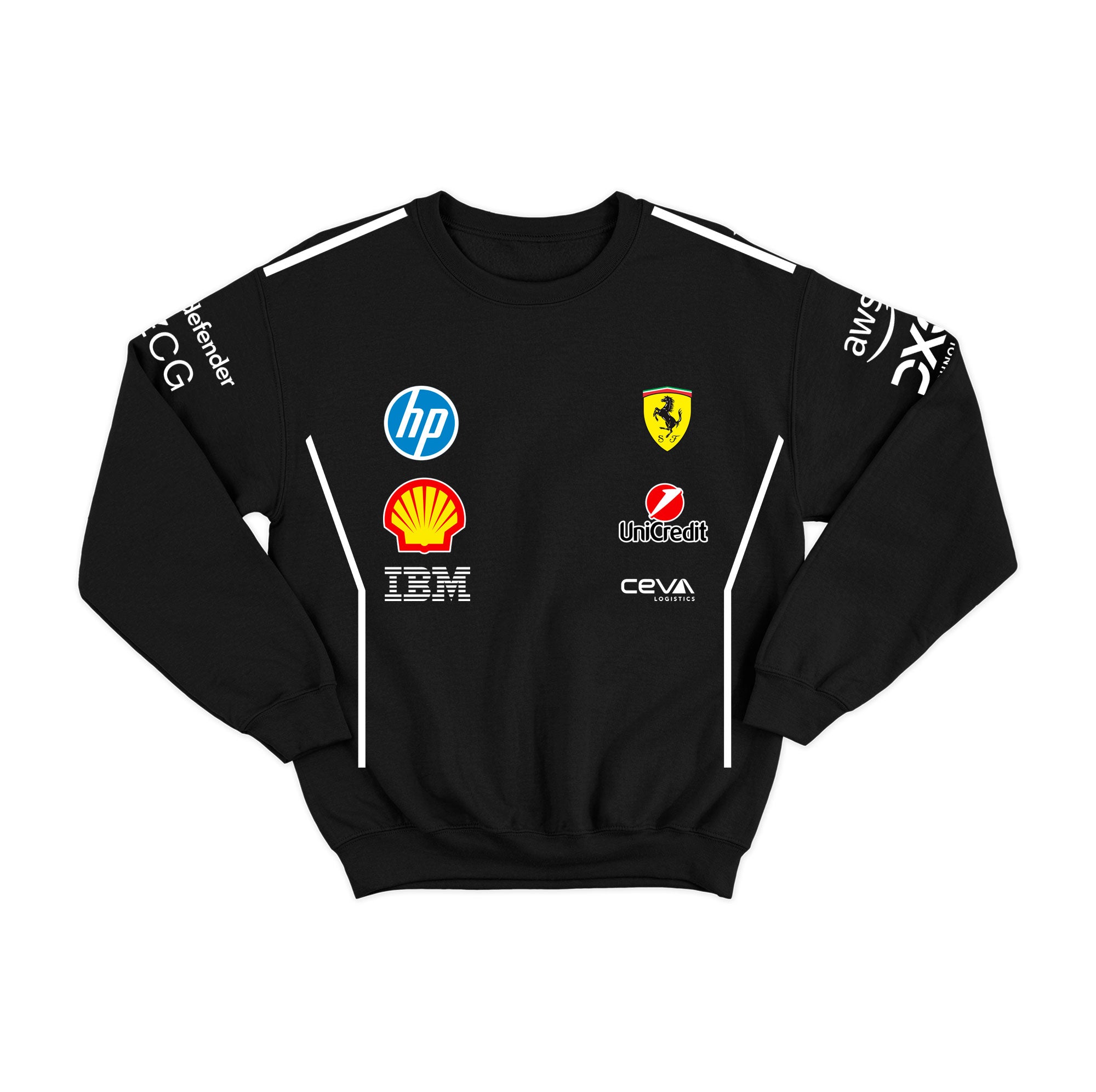 Moletom Ferrari 2025 Preto
