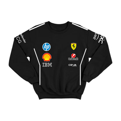 Moletom Ferrari 2025 Preto