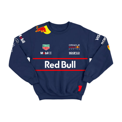 Moletom Red Bull Max Verstappen 2025 Azul Marinho