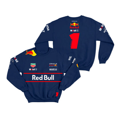 Moletom Red Bull Max Verstappen 2025 Azul Marinho