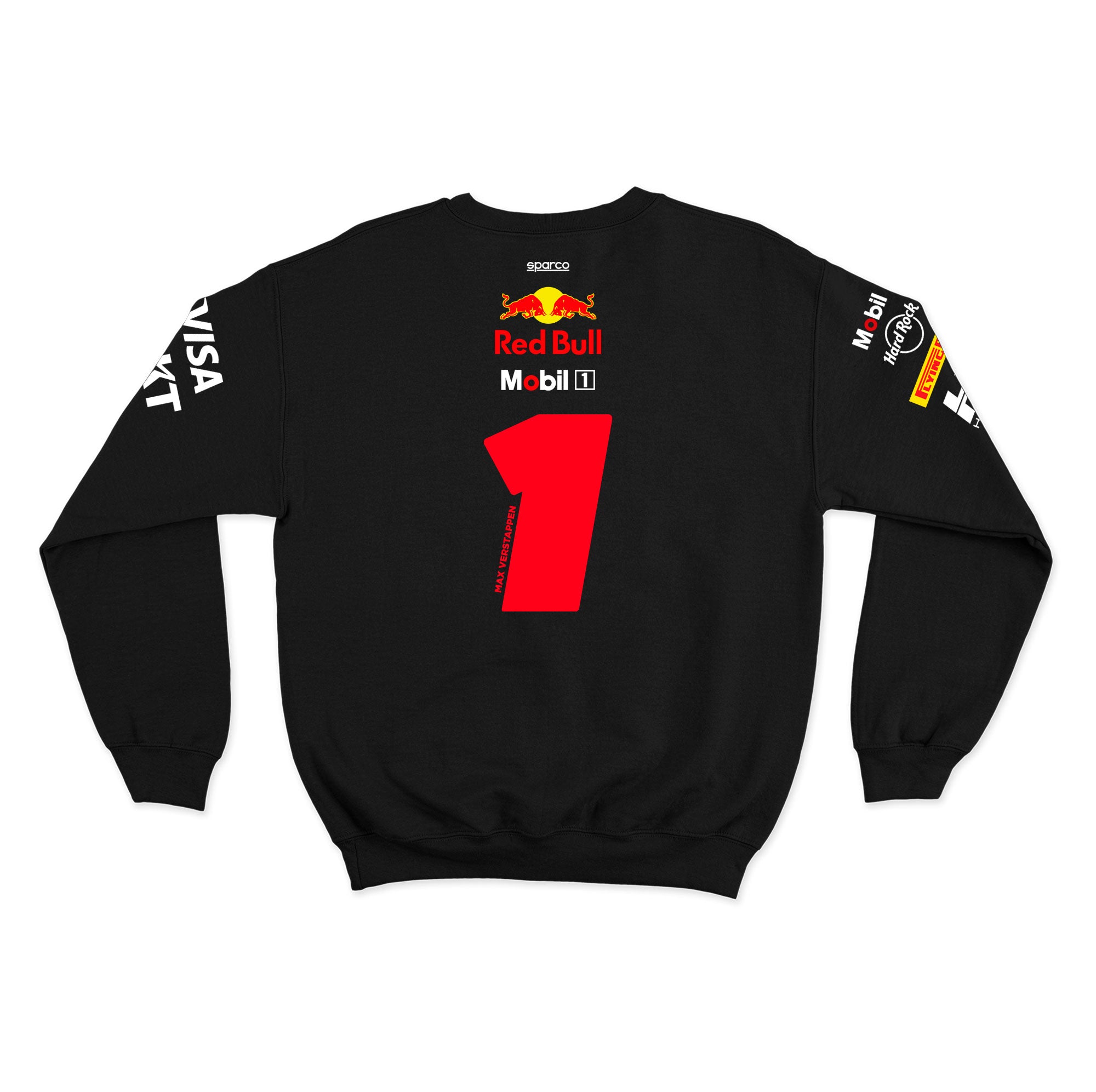 Moletom Red Bull Max Verstappen 2025 Preto