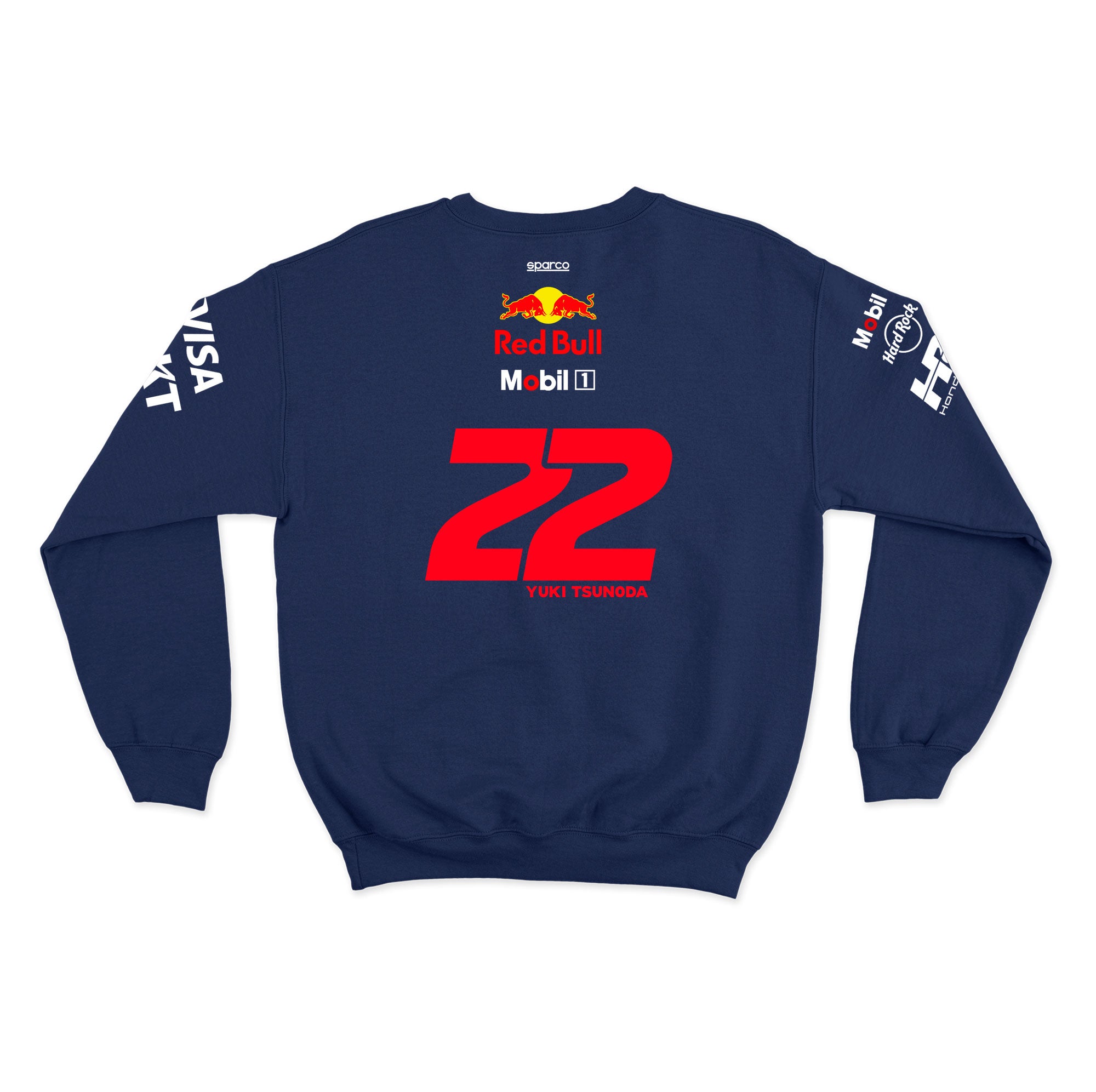 Moletom Red Bull Yuki Tsunoda 2025 Azul Marinho