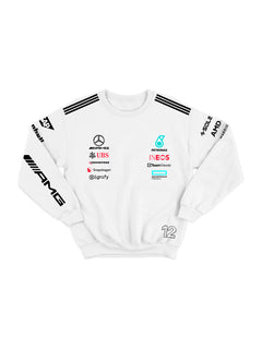 Moletom Mercedes Kimi Antonelli 2025 Branco