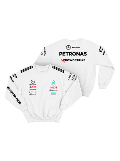 Moletom Mercedes 2025 Branco