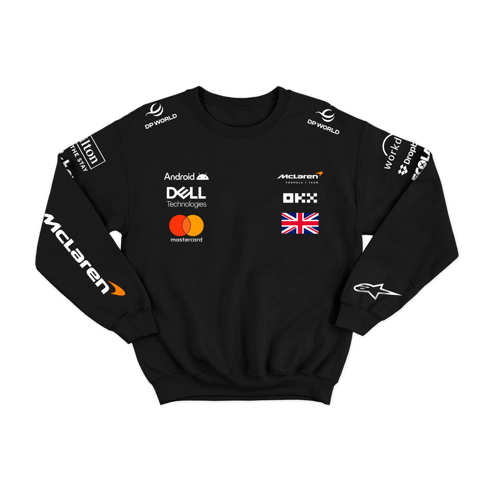 Moletom Mclaren Lando Norris 2025 Preto