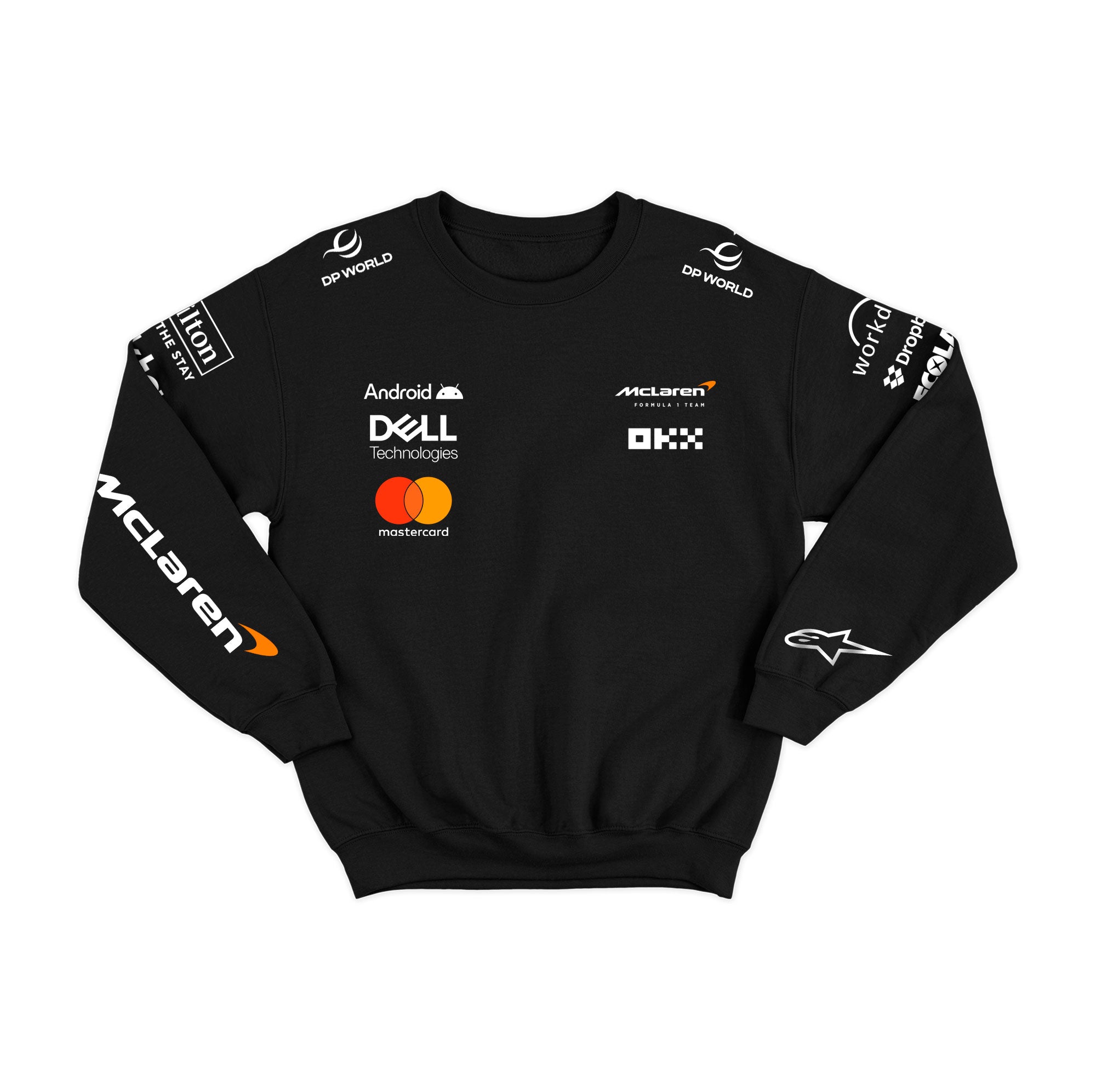Moletom Mclaren 2025 Preto