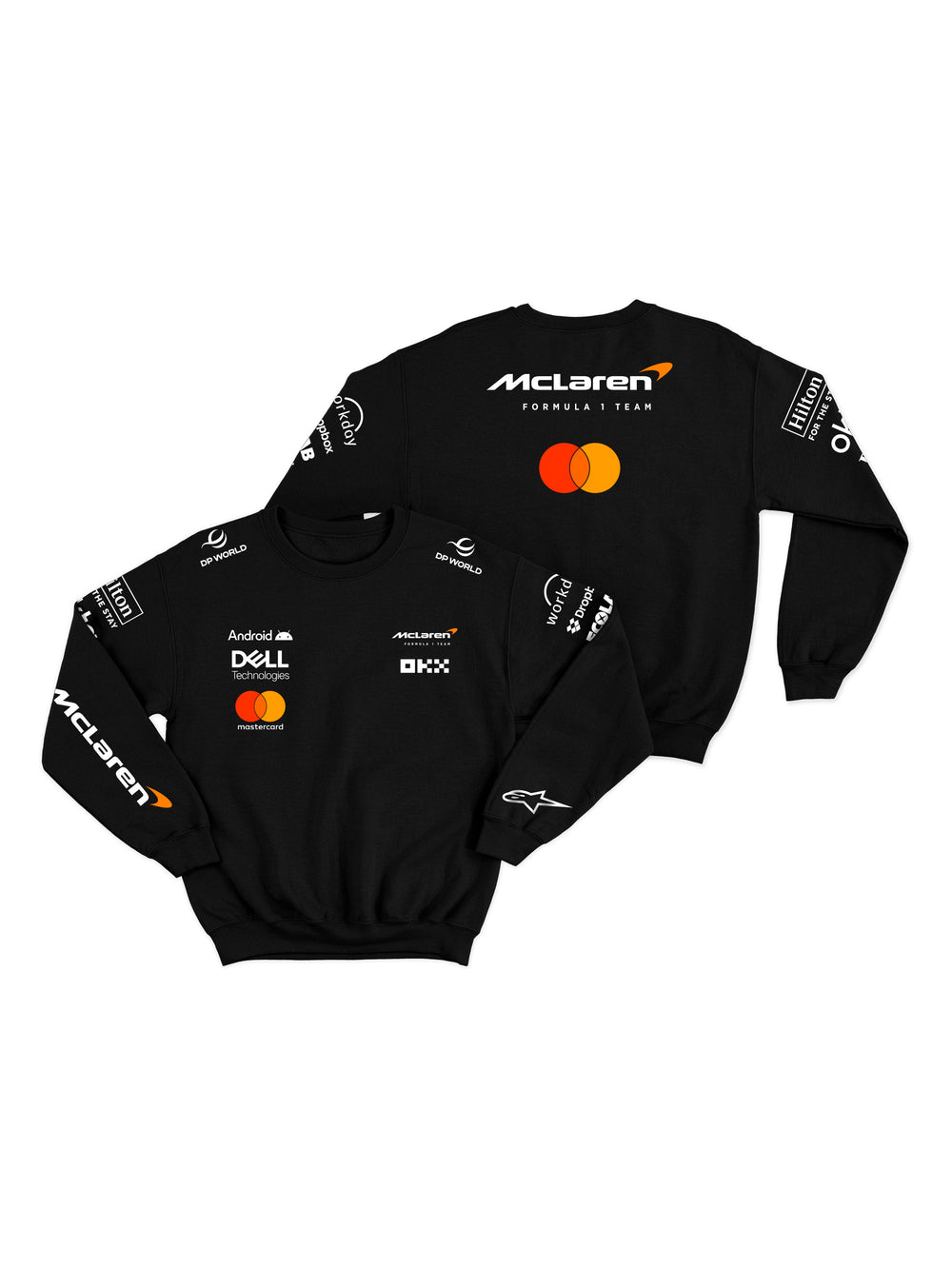 Moletom Mclaren 2025 Preto