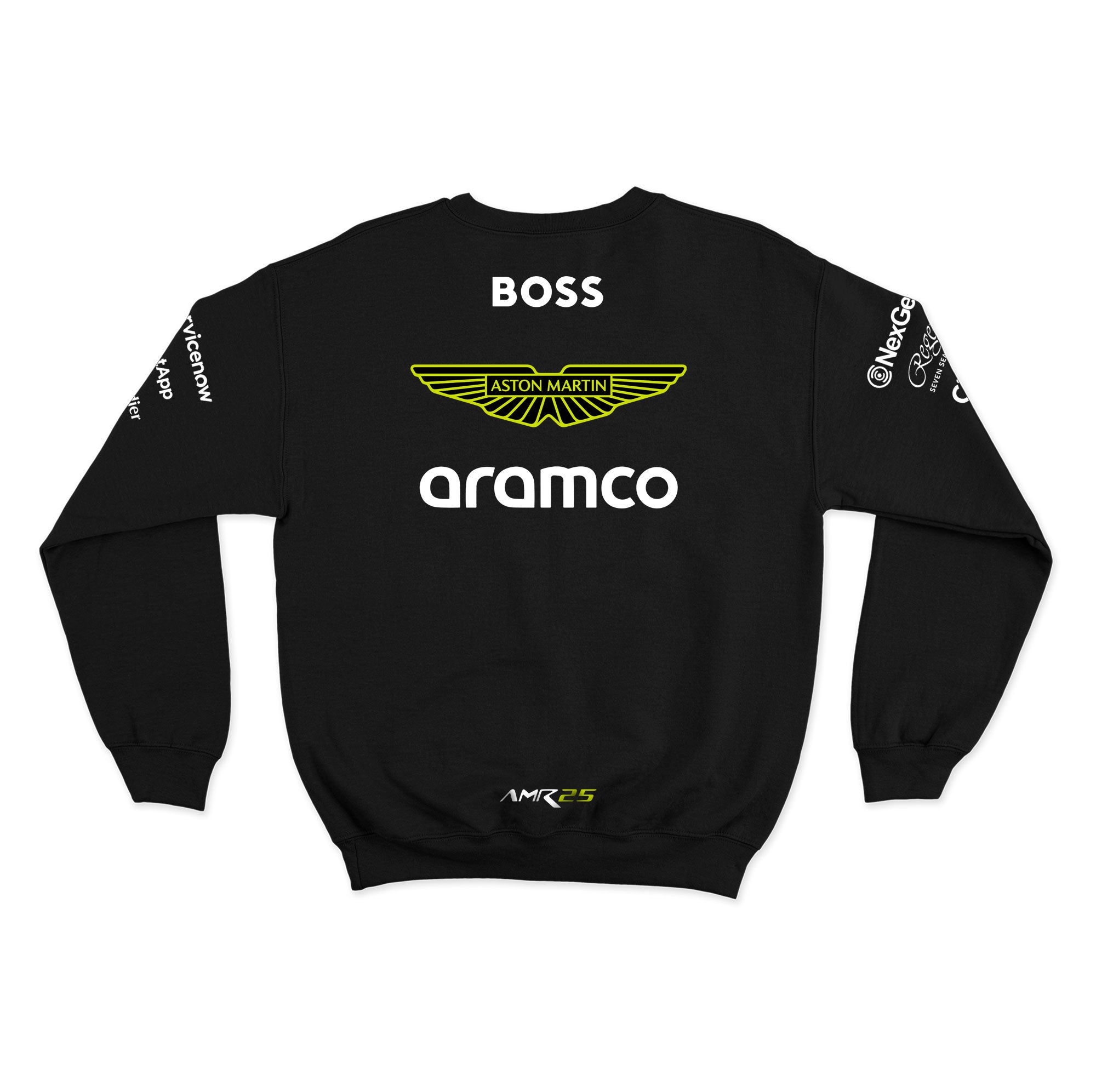 Moletom Aston Martin 2025 Preto