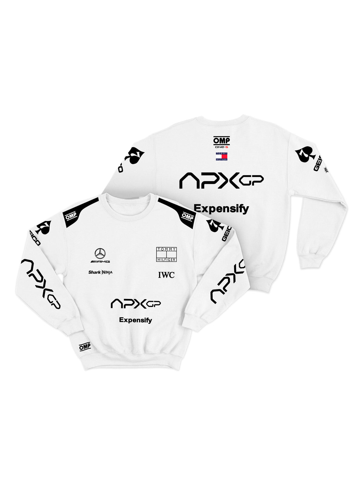 Moletom Filme F1 APXGP Branco