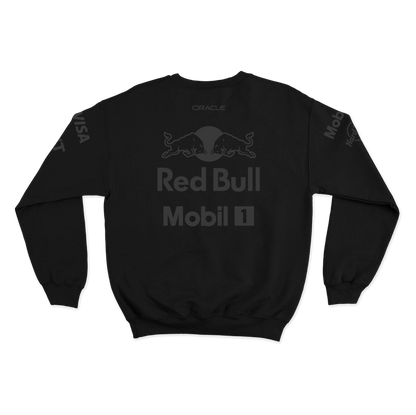 Moletom Redbull Equipe All Black 2025 Preto