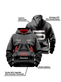 Moletom Canguru Gabriel Bortoleto Audi 2026 Preto
