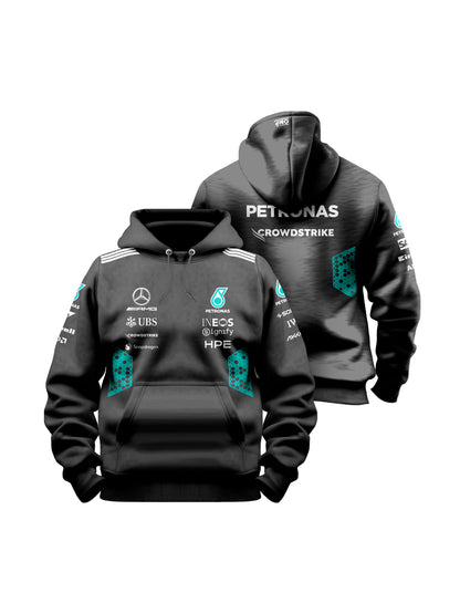 Moletom Canguru Mercedes AMG 2026 Preto