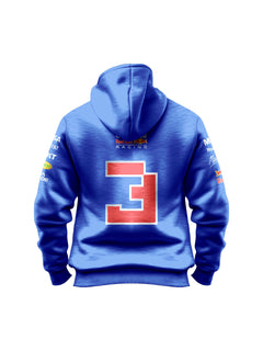 Moletom Canguru Max Verstappen Red Bull 2026 Azul Royal