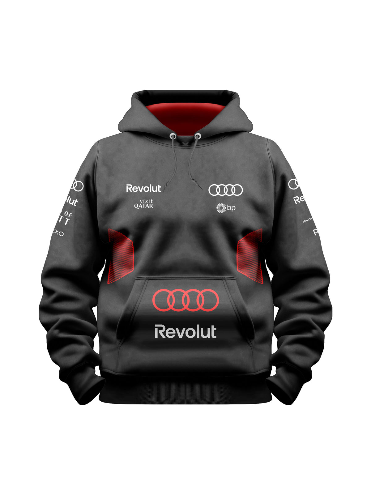 Moletom Canguru Audi F1 2026 Preto