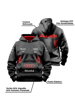 Moletom Canguru Audi F1 2026 Preto