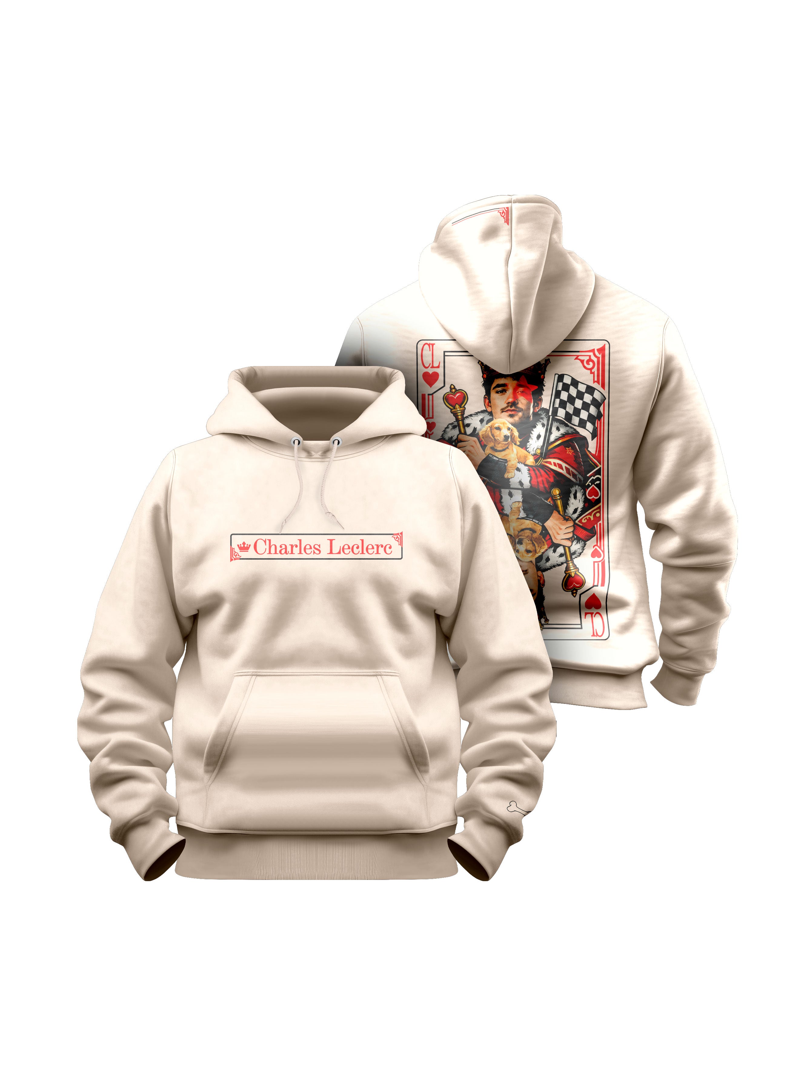 Moletom Canguru Charles Leclerc 2026 Off White