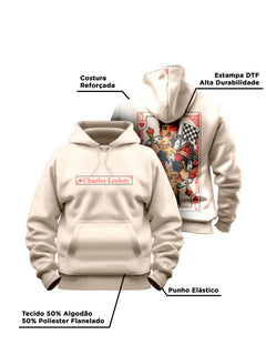 Moletom Canguru Charles Leclerc 2026 Off White