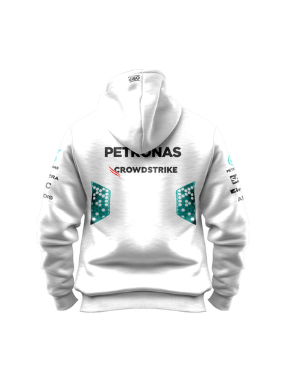 Moletom Canguru Mercedes AMG 2026 Branco