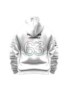 Moletom Canguru George Russell Mercedes AMG 2026 Branco