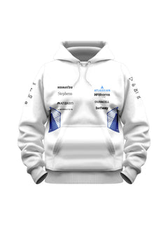 Moletom Canguru Williams F1 2026 Branco