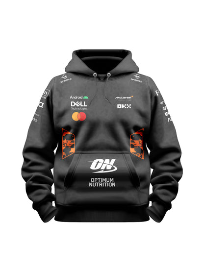 Moletom Canguru McLaren F1 2026 Preto