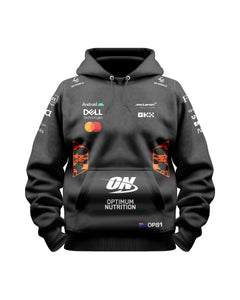 Moletom Canguru Oscar Piastri McLaren F1 2026 Preto