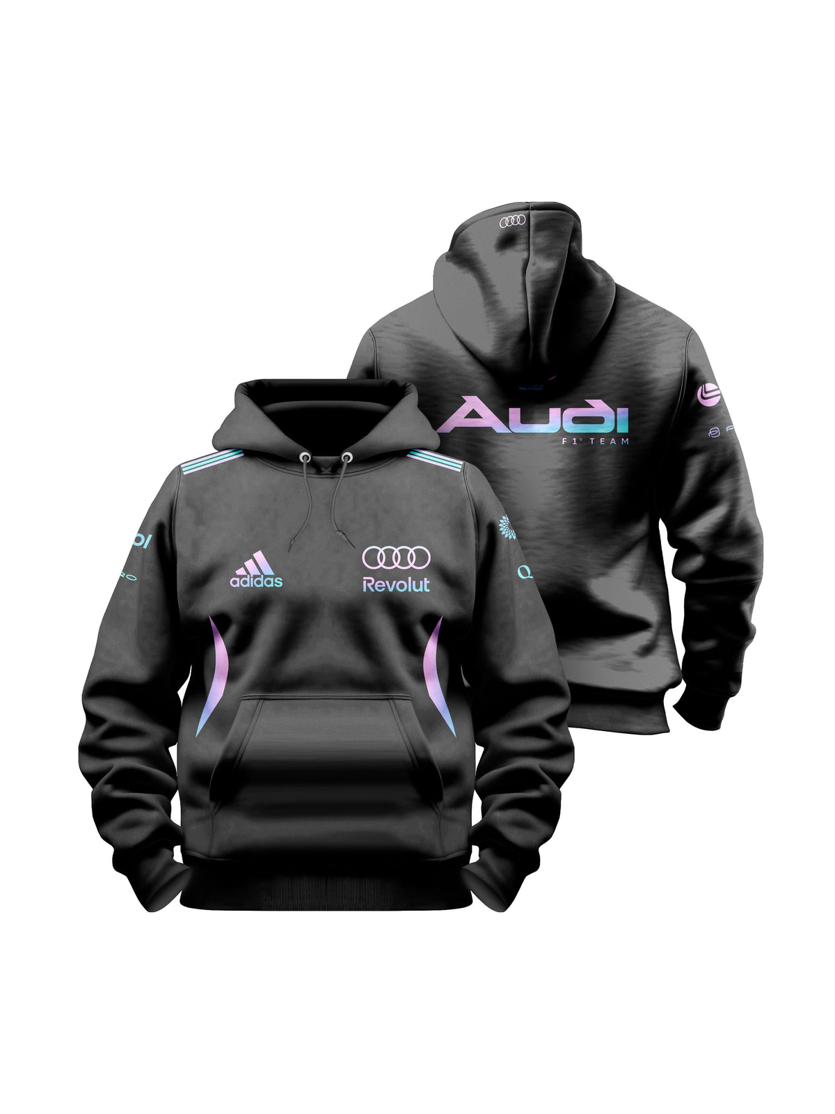 Moletom Canguru Audi F1 Team Edição Miami 2026