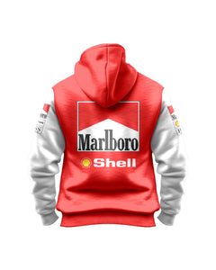 Moletom Canguru McLaren Marlboro Retrô Vermelho