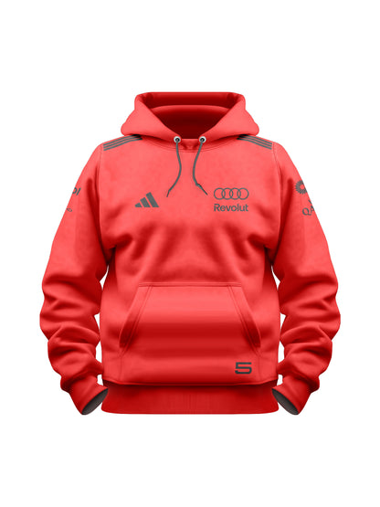 Moletom Canguru Gabriel Bortoleto Edição Red Audi 2026