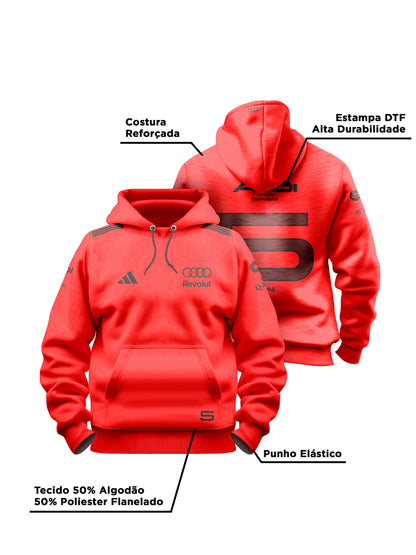 Moletom Canguru Gabriel Bortoleto Edição Red Audi 2026