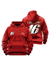 Moletom Canguru Charles Leclerc Edição Monza 2026 Vermelho