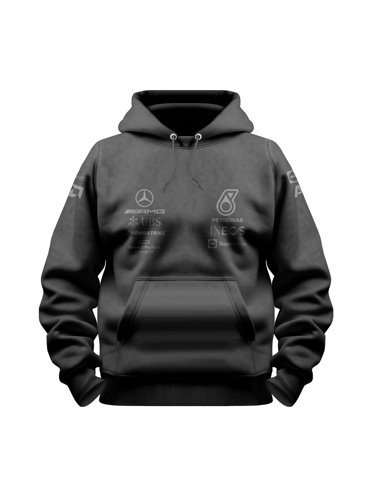 Moletom Canguru Mercedes AMG 2023 All Black