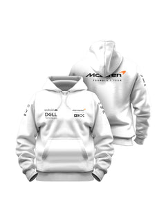 Moletom Canguru McLaren Branco 2024