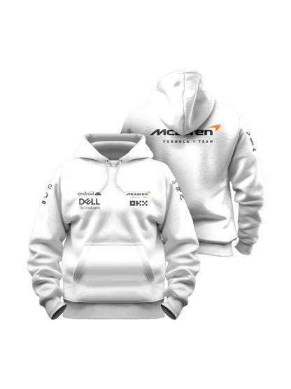 Moletom Canguru McLaren Branco 2024