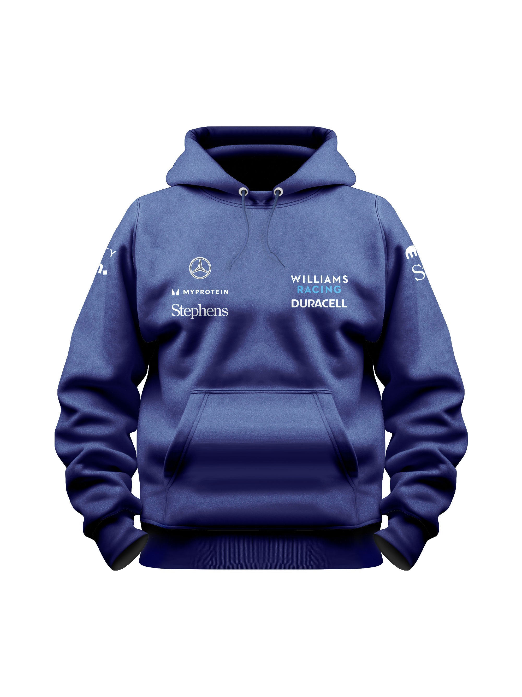 Moletom Canguru Williams Azul Marinho Carlos Sainz