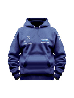 Moletom Canguru Williams Azul Marinho Carlos Sainz