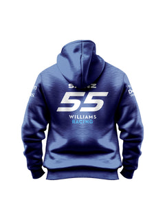 Moletom Canguru Williams Azul Marinho Carlos Sainz