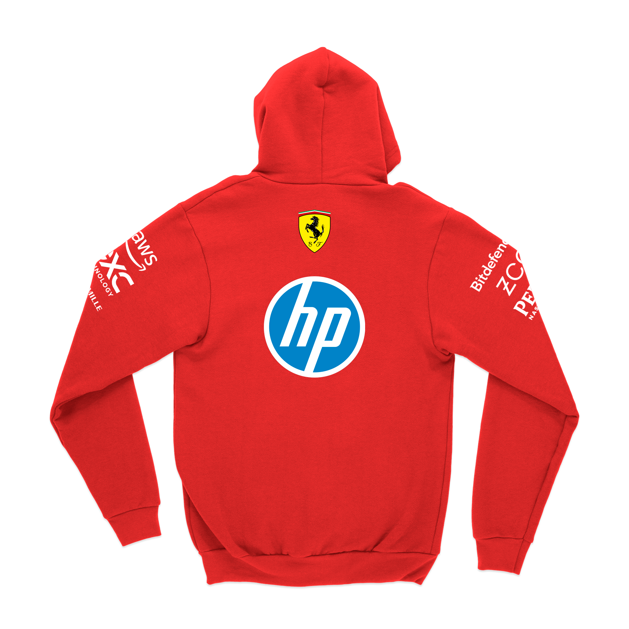 Moletom Canguru Ferrari 2025 Vermelho