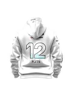 Moletom Canguru Mercedes Kimi Antonelli 2025 Branco