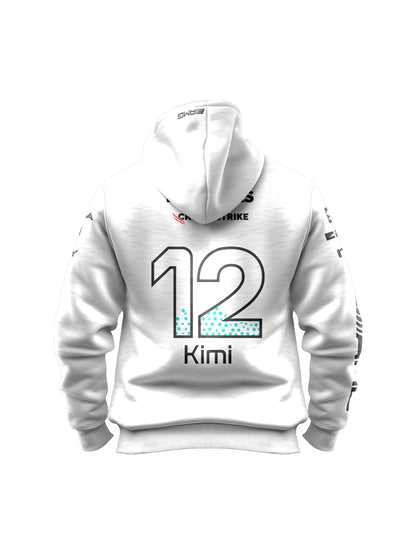 Moletom Canguru Mercedes Kimi Antonelli 2025 Branco