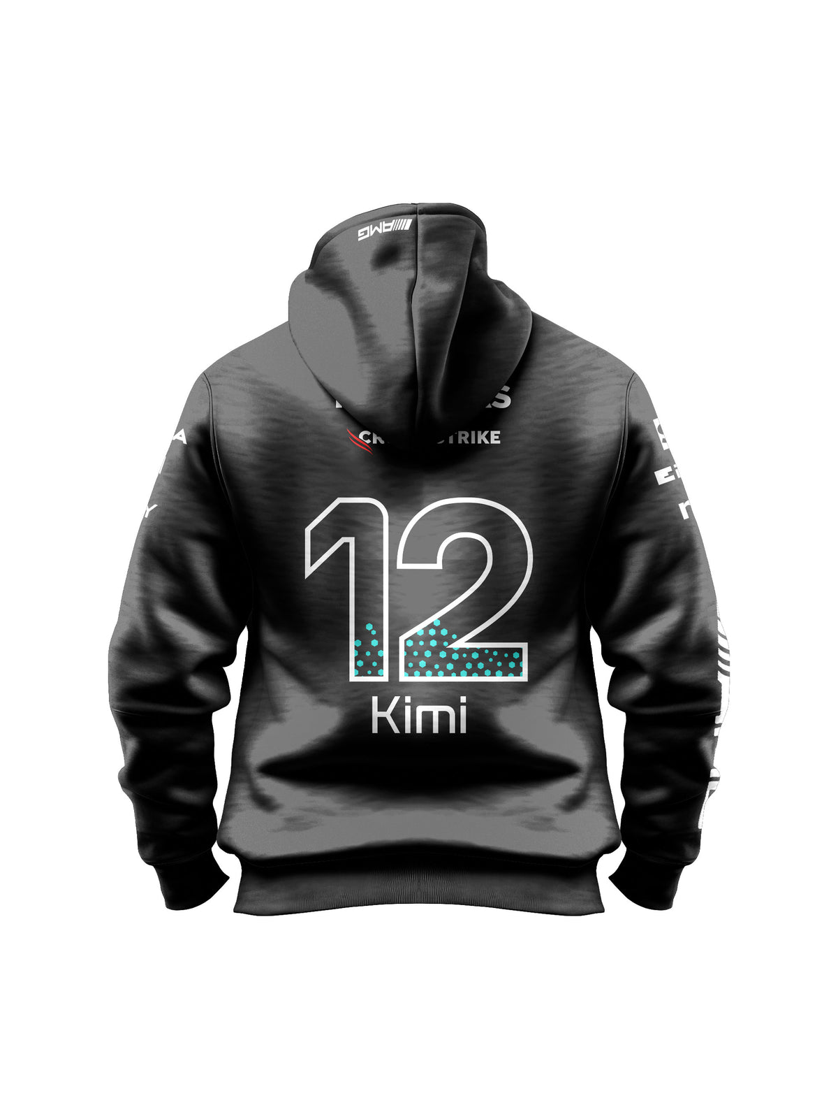 Moletom Canguru Mercedes Kimi Antonelli 2025 Preto