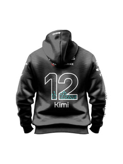 Moletom Canguru Mercedes Kimi Antonelli 2025 Preto