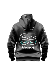 Moletom Canguru Mercedes George Russell 2025 Preto