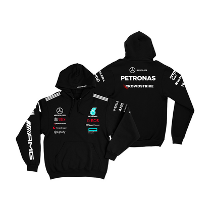 Moletom Canguru Mercedes 2025 Preto