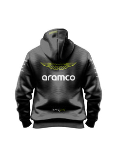 Moletom Canguru Aston Martin 2025 Preto