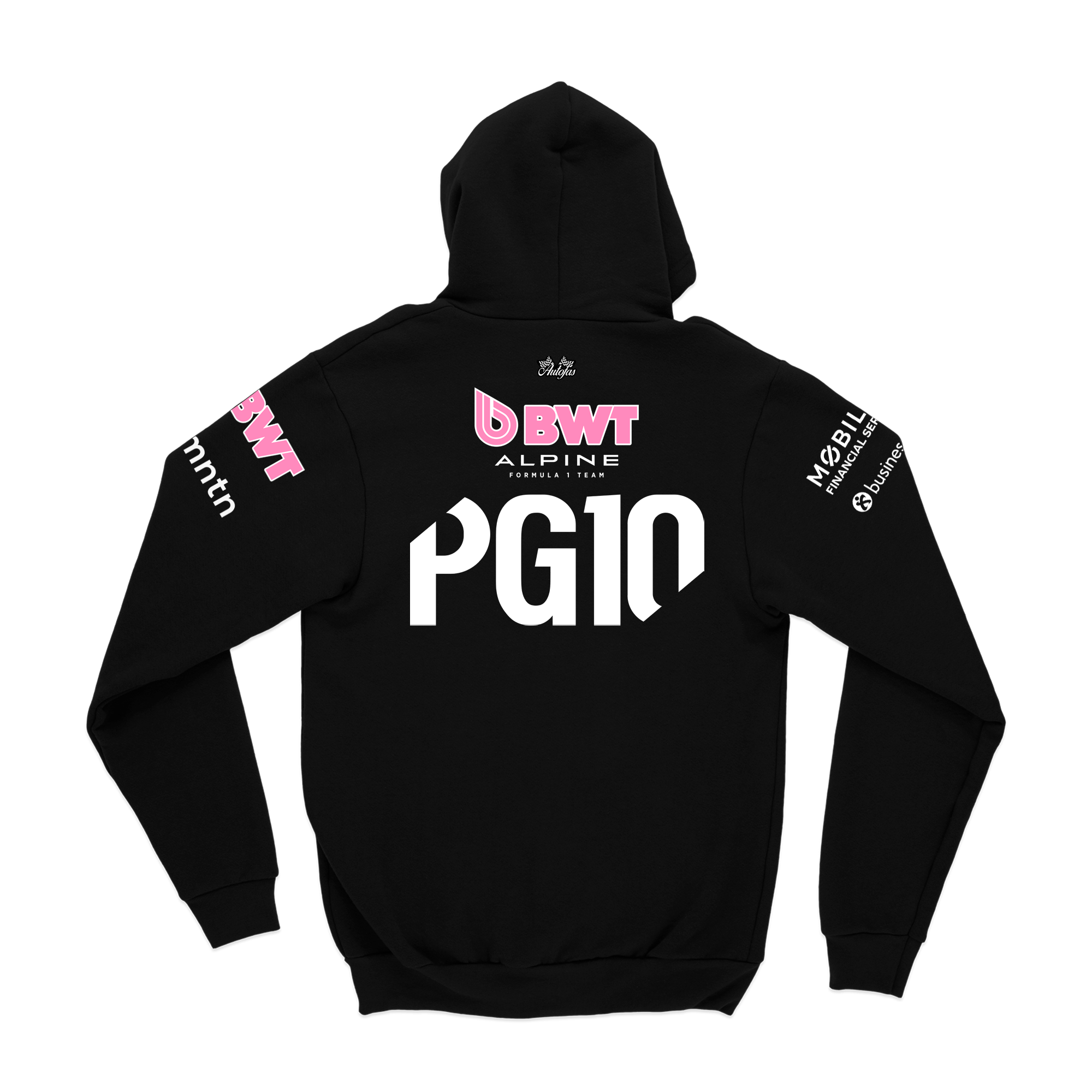 Moletom Canguru Alpine Pierre Gasly 2025 Preto