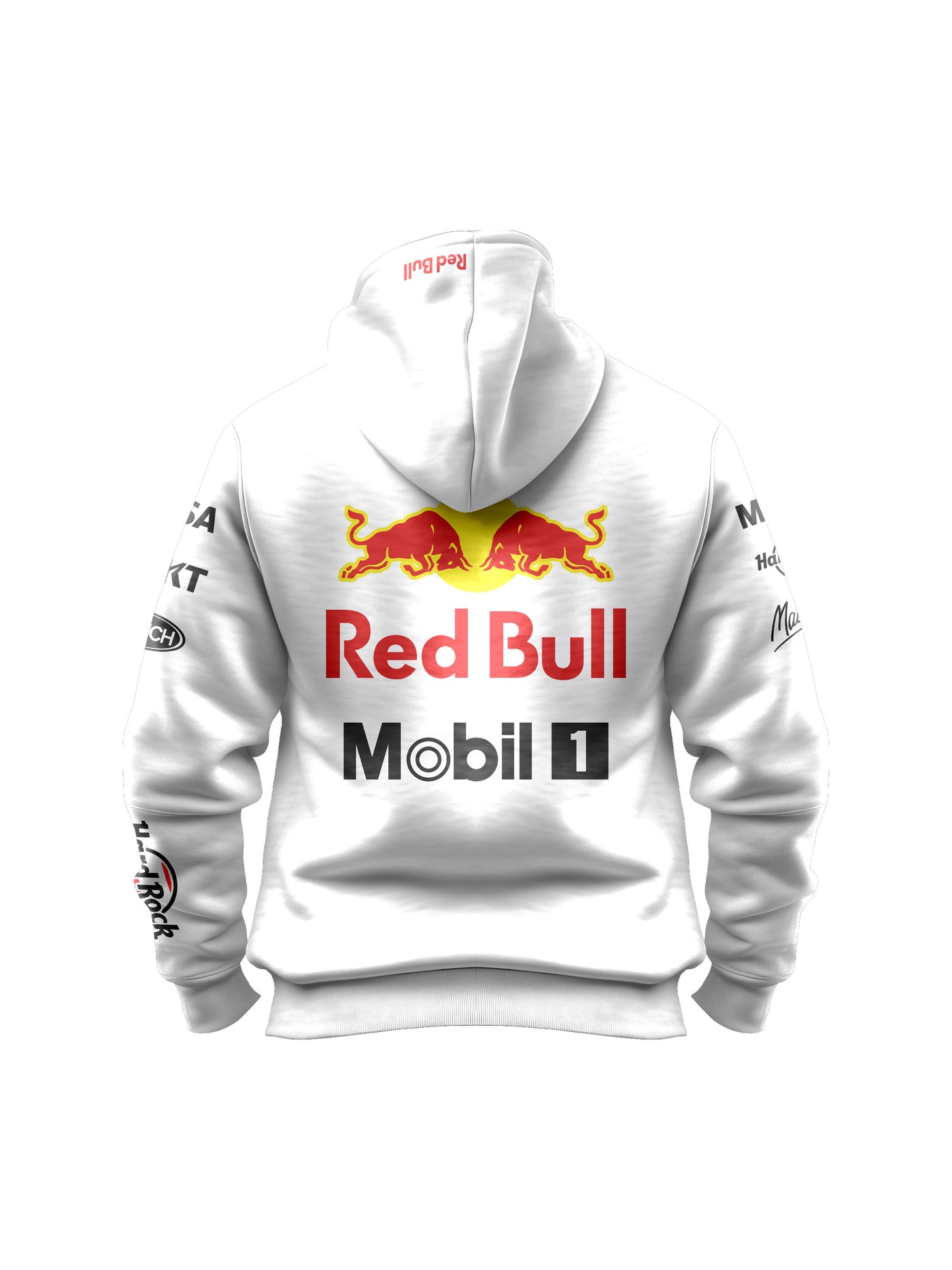 Moletom Canguru Edição Especial Japão Red Bull Branco 2025