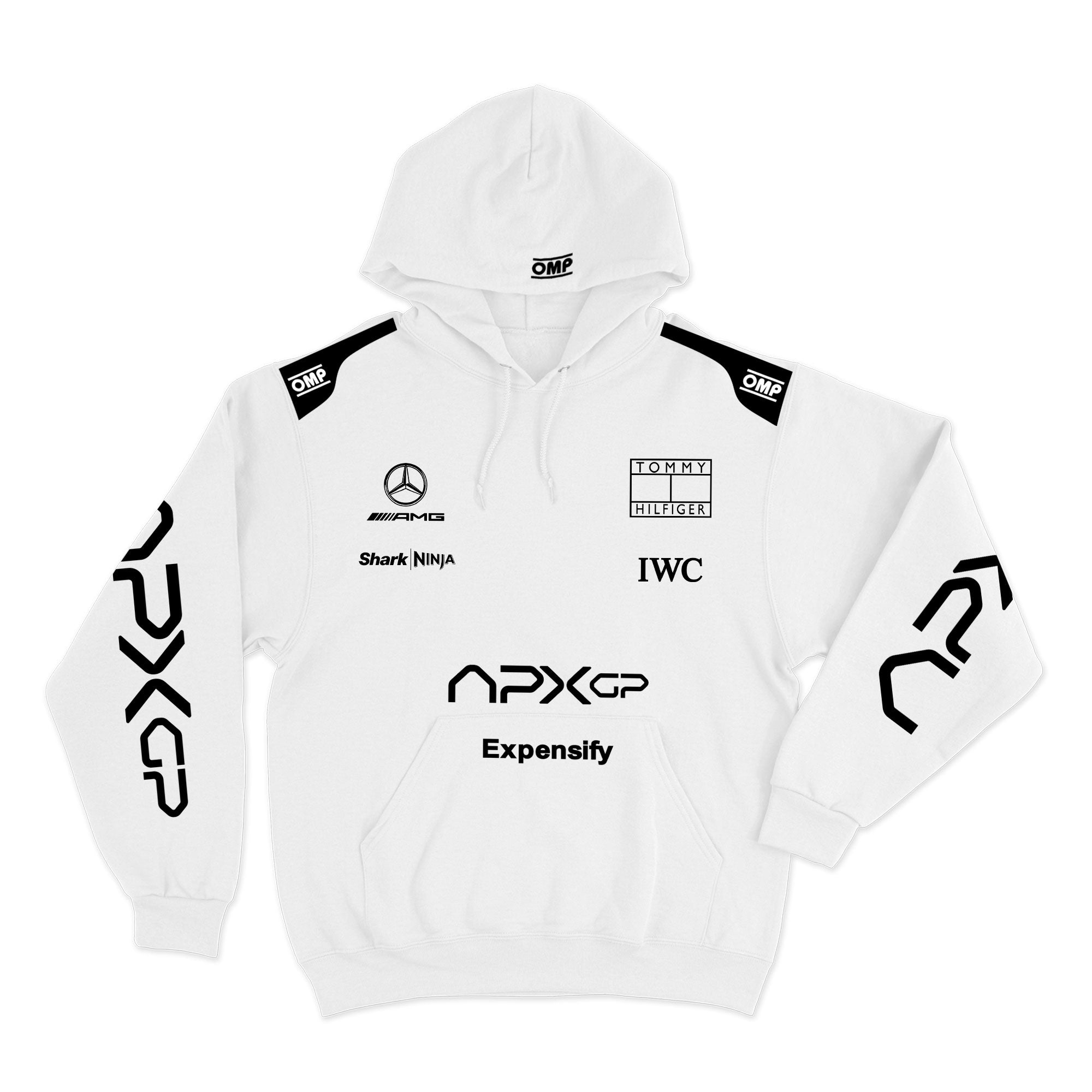 Moletom Canguru Filme F1 APXGP Branco