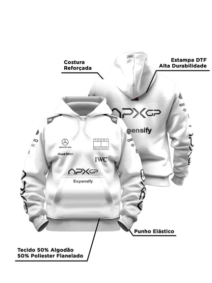 Moletom Canguru Filme F1 APXGP Branco